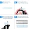 Ipower LPHY Plastic Office Chair Caster 3 inch transparent, 5 Pack, 5PK FNCASTEROFFICEMETAL3TRNX5 - alternate 2